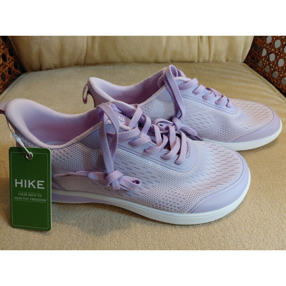 HIKE Wave Womens 6.5 Purple Lavender Barefoot Shoes Wide Toe Box Zero Drop NWT